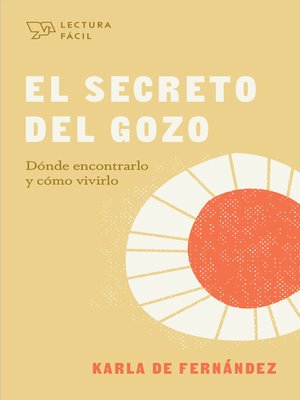 cover image of El secreto del gozo